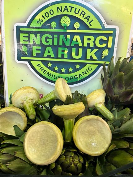 Günlük Soyulmuş Kadeh Çanak Enginar